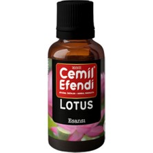Cemil Efendi Lotus Esansı 10 ml Tütsü ve Buhurdanlık Difüzör Uçucu Oda Koku Yağı Parfüm Esansı