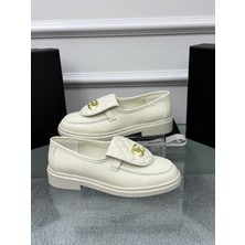 Chanel Beyaz Kadın Ayakkabı Şık ve Özel