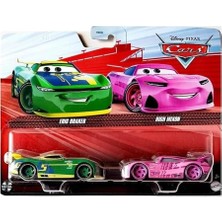Car's Disny Pack 2 Adet Metal Araba, 1:55 – Erıc Braker - Rıch Mıxon JDH51