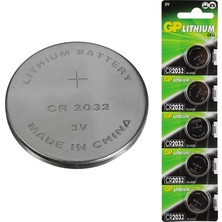 Aykn Gp CR2032 Lityum.pil 5 Li Paket (485O0)
