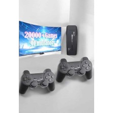 Aykn 20.000 Oyunlu Premium Model Oyun Konsolu 8k Android Tv Hd Game Stick (485O0)