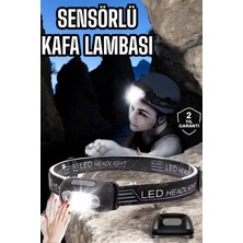 Aykn Kamp Lambası LED Işık Kafa Lambası Balıkçı Lambası Ayarlanabilir (485O0)