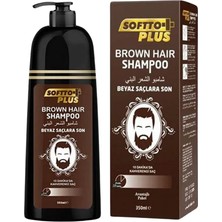 Com Softto Plus Beyaz Saçlarda Etkili Kapatıcı Koyu Kahve Şampuan 350 ml