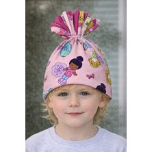 Nur Bebe Figürlü Kız Çocuk Penye Şapka