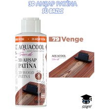 Aquacool 3D Ahşap Patina Su Bazlı Çok Renkli Venge Renk Seçeneği ile Uygulama Kolaylığı