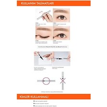 Mıssha Kolay Uygulama Sağlayan Yoğun Siyah Mat Kalıcı Eyeliner Vivid Fix Marker Pen Liner (Deep Black)