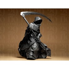 Grim Reaper Ölüm Meleği Azrail Biblo Heykel Dekoratif Obje 12 cm 3D Baskı Pla Plastik