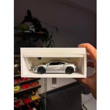 1/36 Model Arabalara Uygun Garaj Şeklinde Duvar Anahtarlık 16 x 7 x 7 3D Baskı Plastik