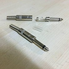 6.3mm Erkek Lehimlik Konnektör Çivi Mono Jak 6.3 Amfi Jack