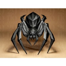 Örümcek Tarantula Biblo Dekoratif Obje Heykel 12 cm 3D Baskı Pla Plastik