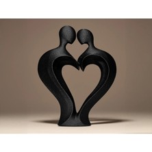 Iskandinav Tarzı Romantik Cift Biblo Dekoratif Obje 3D Pla Baskı