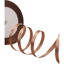 İlkyaz Fashion Saten Kurdele 1 cm 10 Metre Vizon (Ilkyz-Fshon-34)