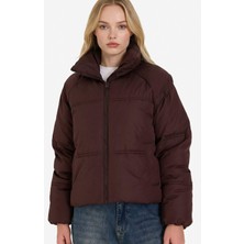 DeFacto Su İtici Regular Fit Dik Yaka Fermuarlı Şişme Mont E8690AX25AU
