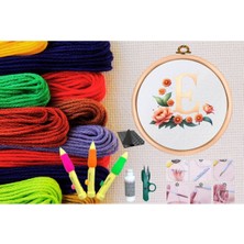 İlkyaz Fashion Punch Seti Nakış Seti Kasnaklı Kendin Yap Seti Seri 65 (Ilkyz-Fshon-34)