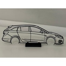Astra K Station Siluet Biblo Dekoratif Obje Stand Dahil 24CM 3D Baskı Pla Plastik