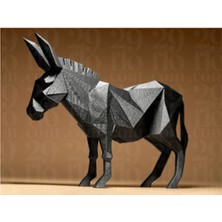 Eşek Biblo Heykel Dekoratif Obje 12 cm