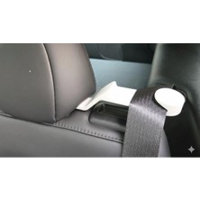 Tesla Model Y 2024 Model Uyumlu Arka Kemer Klavuzu Sağ Sol Tutucu Takım 3D Baskı Pla Plastik