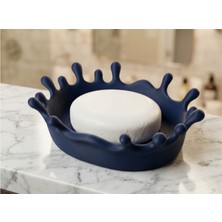 Modern Sıçrama Desenli Sabunluk Drenaj Delikli 3D Baskı Pla Plastik