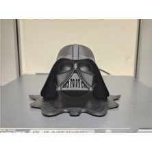 Eriyen Darth Vader Büstü Biblo Heykel Dekoratif Obje 3D Pla Baskı Plastik
