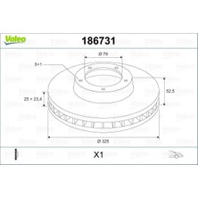 Valeo Fren Dıskı On Bmw E46 E85 E86 34116864047