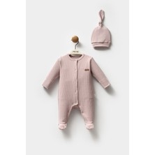 Moi Noi Şapkalı Tulum MNB1236 Mürdüm