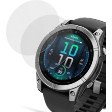 Caseonn Garmin Fenix E 47MM 9h Temperli Cam Ekran Koruyucu 2 Adet