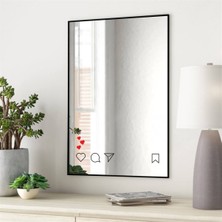 Instagram Sosyal Medya Ikon Ayna Sticker Etiket