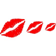 Öpücük Sticker, Dudak Sticker