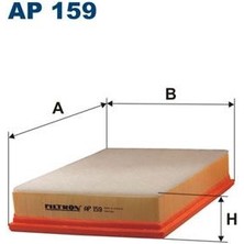 Filtron Hava Filtresi Vw Sharan I 7m 1.8 T 20V 150HP 09/97-08/10 1102785