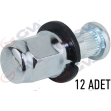 Gva 8891118 - Bijon Saplama Somun Takımı Honda Civic 12.5 Freze Paket 12