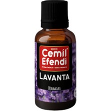 Cemil Efendi Lavanta Esansı 10 ml Tütsü ve Buhurdanlık Difüzör Uçucu Oda Koku Yağı Parfüm Esansı
