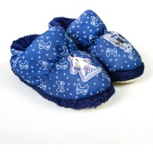 Peluche Lacivert Erkek Çocuk Ev Ayakkabısı Football