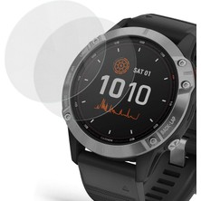 Caseonn Garmin Fenix 6 9h Temperli Cam Ekran Koruyucu 2 Adet