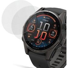 Caseonn Garmin Fenix 8 43MM 9h Temperli Cam Ekran Koruyucu 2 Adet