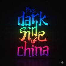 The Dark Side Of China Motosiklet Etiket Arma Sticker 13X20 cm Hologram