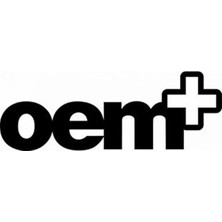 Oem + Logo Folyo Sticker- Oto,laptop,kapı