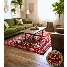 Coton Anadolu Şark Köşesi Halısı Otantik Kilim Desenli, Doğal Dokulu,Dayanıklı Salon ,Balkon, Teras Halısı 200x300 cm