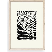 Durukar Çiçek Ahşap Çerçeveli Tablo 23 x 30