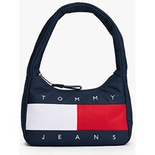 Tommy Hilfiger Kadın Tjw Archive Logo Detaylı Omuz Çantası