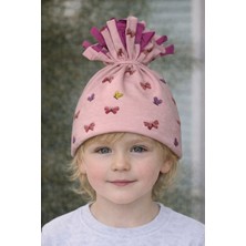 Nur Bebe Figürlü Kız Çocuk Penye Şapka