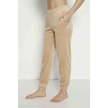 Özsa Latte Köpüğü Fransız Kadife Eşofman Altı