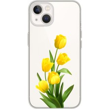 Manitoba Iphone 15 Uyumlu Baskılı Yumuşak Silikon Şeffaf Telefon Kılıfı