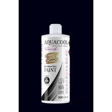 Aquacool Su Bazlı Hibrit Kapı, Dolap, Fayans, Mobilya Boyası Ral 9005 Jet Siyah 500ML