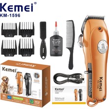 Kemei Şarj Edilebilir Kedi Köpek Tıraş Makinesi