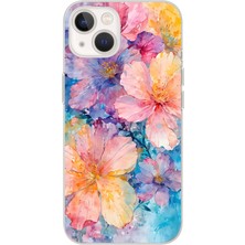 Manitoba Iphone 13 Uyumlu Baskılı Yumuşak Silikon Şeffaf Telefon Kılıfı