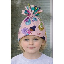 Nur Bebe Figürlü Kız Çocuk Penye Şapka