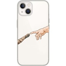 Manitoba Iphone 15 Uyumlu Baskılı Yumuşak Silikon Şeffaf Telefon Kılıfı