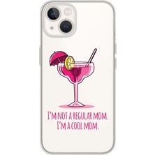 Manitoba Iphone 15 Uyumlu Baskılı Yumuşak Silikon Şeffaf Telefon Kılıfı