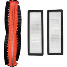 Srfn Ticaret Xiaomi S10T (STFCR01SZ) Robot Süpürge Uyumlu Ana Fırça ve Hepa Filtre - 3 Parça