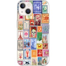 Manitoba Iphone 15 Uyumlu Baskılı Yumuşak Silikon Şeffaf Telefon Kılıfı